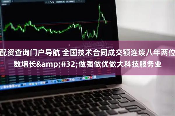 配资查询门户导航 全国技术合同成交额连续八年两位数增长 做强做优做大科技服务业